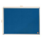 Nobo Essence Felt Board 600X450 Blue