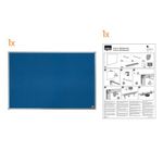 Nobo Essence Felt Board 900X600 Blue