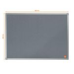 Nobo Essence Felt Board 600X450 Grey