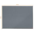 Nobo Essence Felt Board 1200X900 Gry