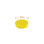 Nobo Whiteboard Magnets 38 Ylw Pk10