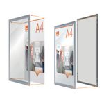 Nobo A4 Poster Anodised Clip Frame