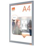 Nobo A4 Poster Anodised Clip Frame