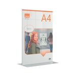 Nobo A4 Acrylic Freestanding Frame