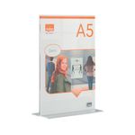 Nobo A5 Acrylic Freestanding Frame