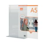 Nobo A5 Acrylic Freestanding Frame