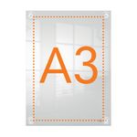 Nobo A3 Acrylic Wall Poster Frame