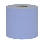 Raphael 1Ply Roll Towel Blue Pk6