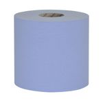 Raphael 1Ply Roll Towel Blue Pk6