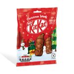 Nestle Kitkat Mini Pouch Santa 55G