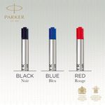 Parker Quink Blk Bpoint Med Rfl Pk12