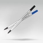 Parker Blk Rollerball Pen Rfl Pk12