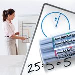 Pentel Maxiflo Wbrd Marker W/Eraser