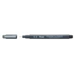 Pentel P/Liner Pigmt Line 0.3 Blk 12