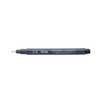 Pentel P/Liner Pigmt Line 0.8 Blk 12