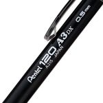 Pentel 120 Auto Pencil 0.5Mm Black