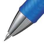 Pentel Retract Metal Tip Blue Pk12