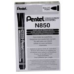 Pentel N850 Bullet Marker Black Pk12