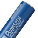 Pentel Marker Chisel Tip Blue Pk6