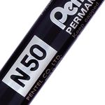 Pentel N50 Bullet Marker Blk Box 12