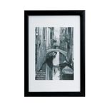 Hampton Frames Black Wooden Frame A4