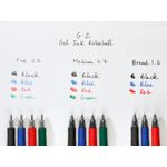Pilot G205 Retract Gel Pen Blk Pk12