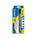 Pilot 100 Perm Marker Bullet Ast Pk4