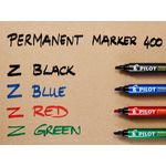 Pilot 400 Chisel Tip Marker Blk Pk20