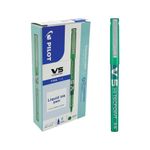 Pilot V5 Hitecpoint Ult 0.3 Grn Pk12