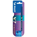 Pilot V7 Rollerball Liq Ink Blu Pk12