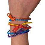 Zip Fidget Bracelet Assorted Pk3
