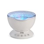 Ocean Wave Projector Lamp White