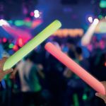 Light Up Sensory Foam Batons Pk6