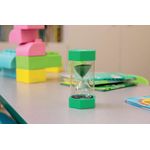 Sand Timer 1 Minute Green/Clear