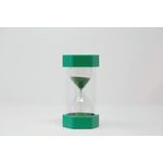 Sand Timer 1 Minute Green/Clear