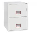 Phoenix 2 Drawer Fire Filing Cabinet