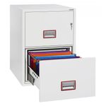 Phoenix 2 Drawer Fire Filing Cabinet