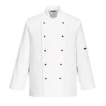 Somerset Chefs Jacket L/S White M