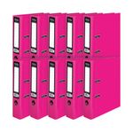 Pukka Brights Lever Arch A4 Pnk P10