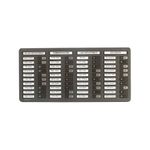 Indesign 40 Name In/Out Board Grey