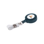 Badge Reel Charcoal Pk10