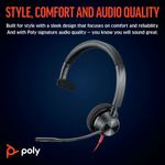 Poly Blackwire 3310 Usb-C/A Hset
