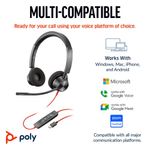 Poly Blackwire 3320 Usb-C/A Hset