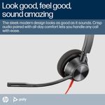 Poly Blackwire 3320 Ms Usb-C/A Hset