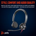 Poly Blackwire 3325 Uc Usb-C/A Hset