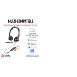 Poly Blackwire 3325 Uc Usb-C/A Hset