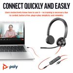 Poly Blackwire 3325 Uc Usb-C/A Hset