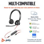 Poly Blackwire 3325 Uc Usb-C/A Hset