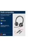 Poly Blackwire 8225 Uc Usb-C/A Hset