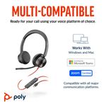 Poly Blackwire 8225 Ms Usb-C/A Hset